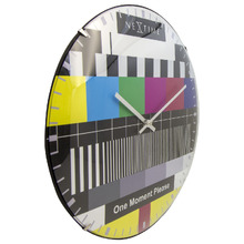 Dome Test Page NeXtime Glass Wall Clock